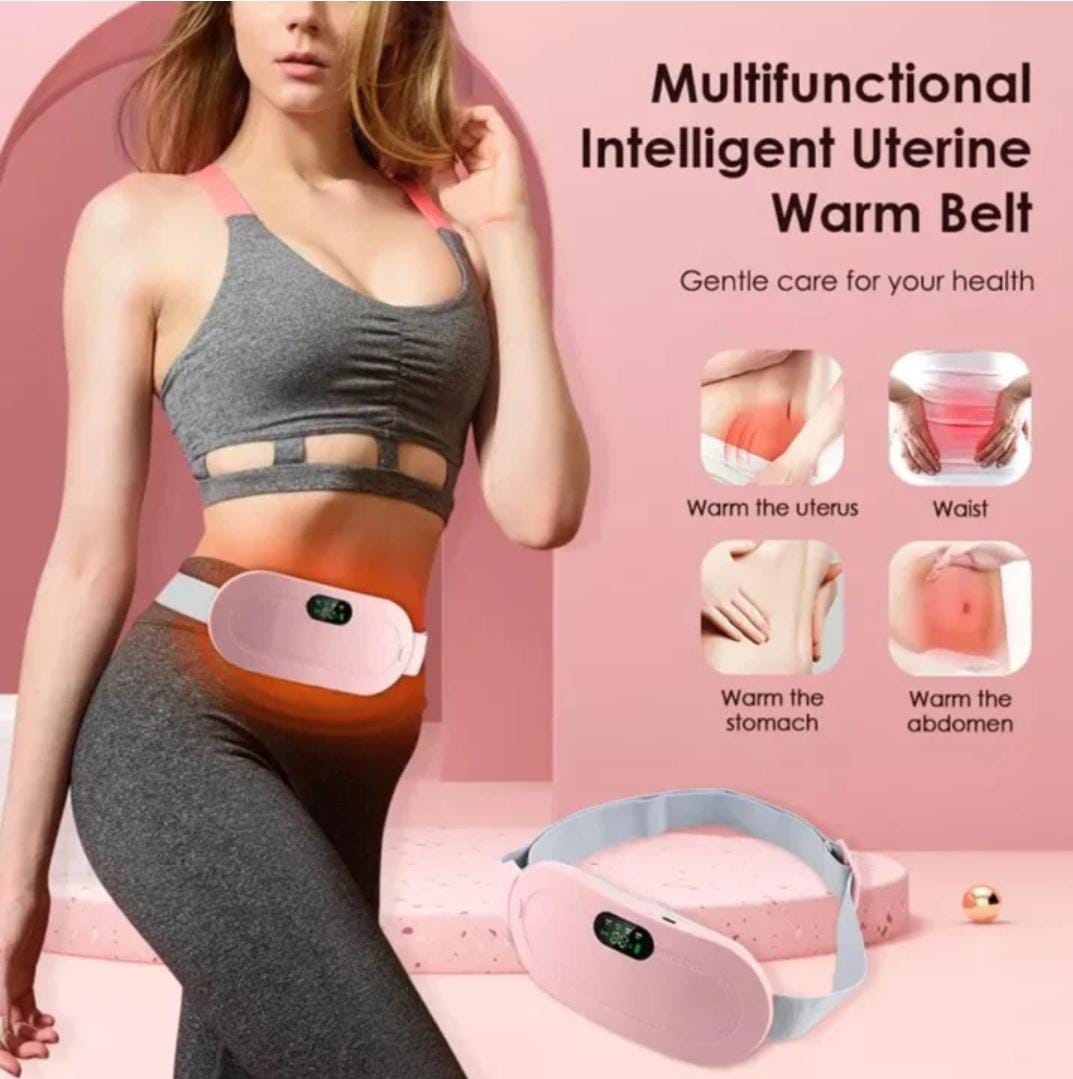 Portable Cordless Heating Pad for Cramp Relief for Stomach Period