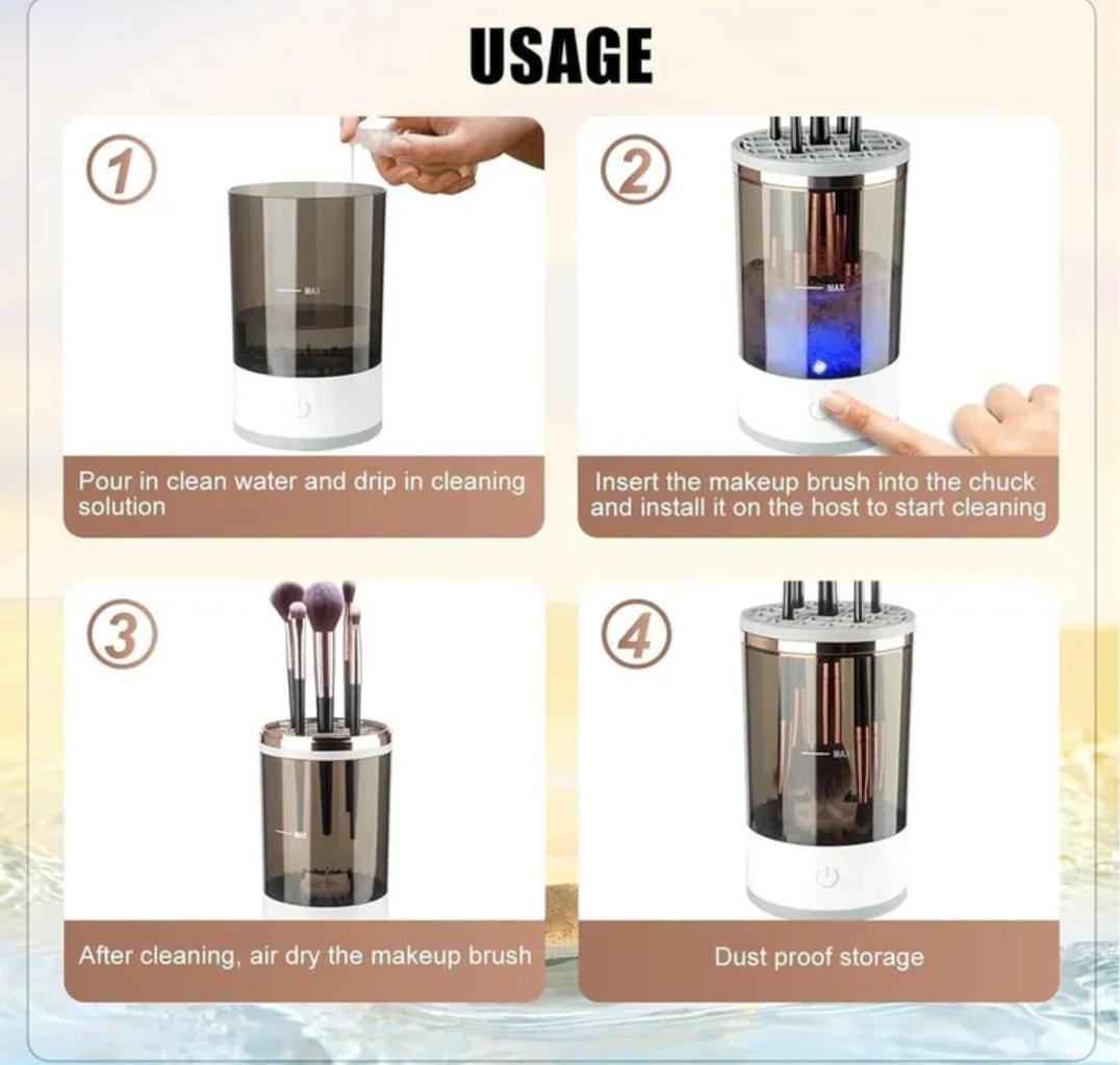 Electric Makeup Brush Cleaner